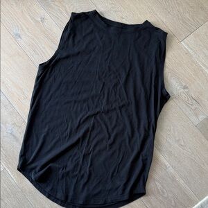 lululemon athletica Black Sleeveless Muscle Tank